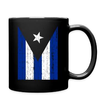 Drapeau de Cuba - Mug uni - noir - Droite