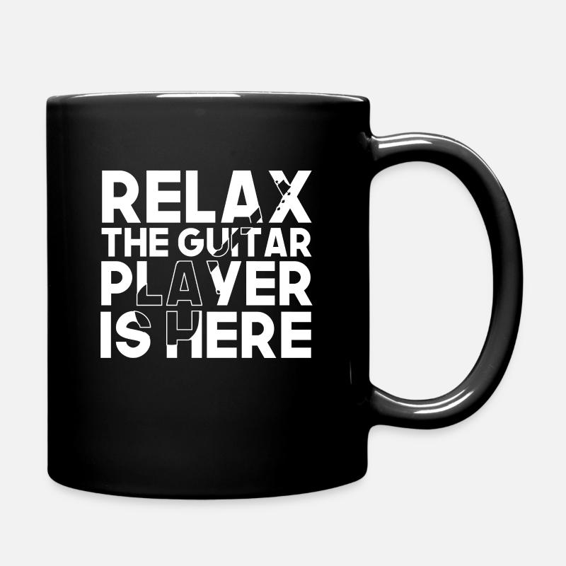 Guitar Player Gitarre Spruch - Tasse einfarbig - Schwarz