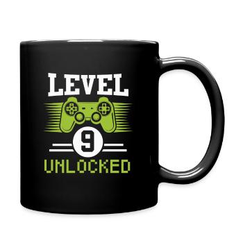 9. Anniversaire De Jeu De Jeu Contrôleurs Cadeau - Mug uni - noir - Droite