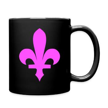 Bosna Ljiljan Roza - Full Colour Mug - black - Right