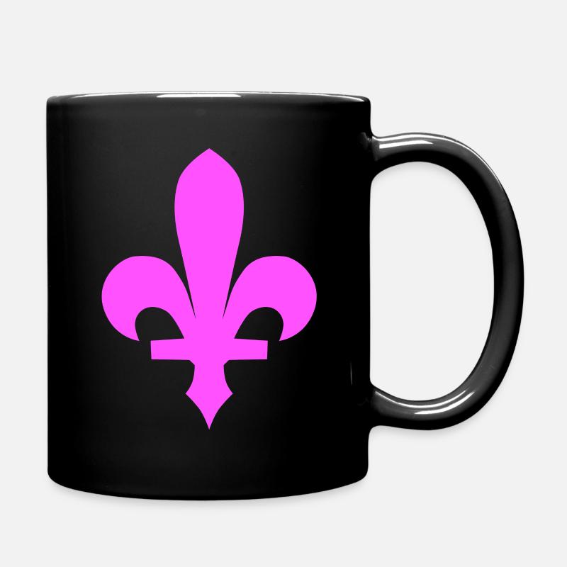 Bosna Ljiljan Roza - Tasse einfarbig - Schwarz