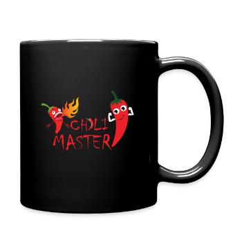 Chilli Master - Full Colour Mug - black - Right