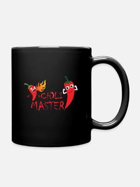 Chilli Master - Full Colour Mug - black