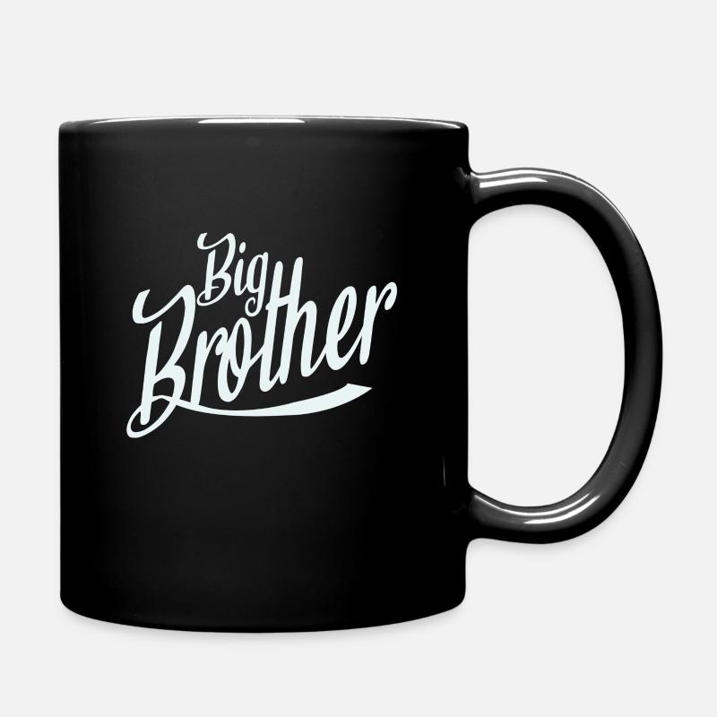 Big Brother - Tasse einfarbig - Schwarz