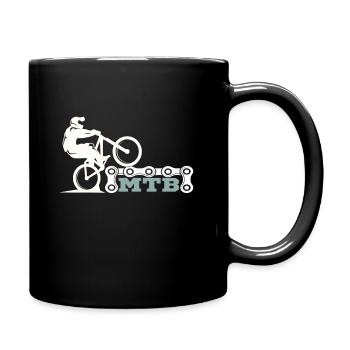 VTT - Mug uni - noir - Droite