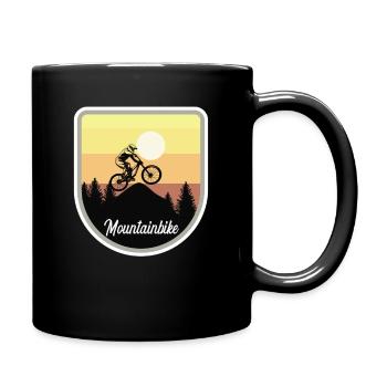 VTT - Mug uni - noir - Droite