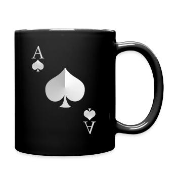 Ace of Spades - Full Colour Mug - black - Right
