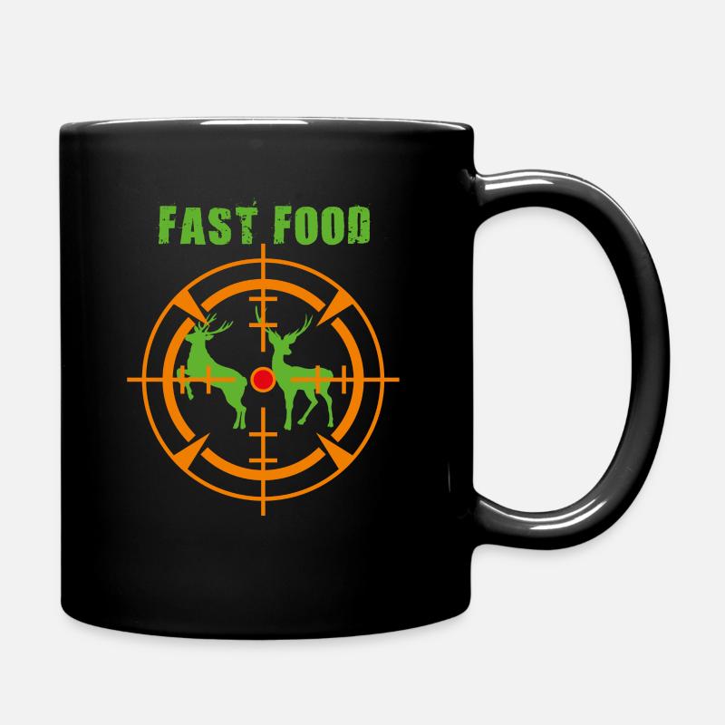Fast food - Mug uni - noir