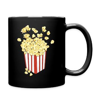 Tenue de costume de pop-corn - Mug uni - noir - Droite