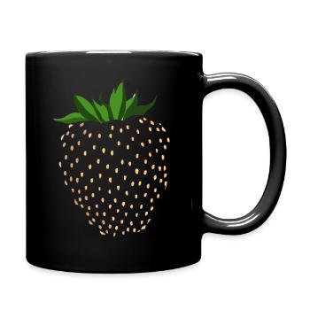 Fraise Fraise - Mug uni - noir - Droite