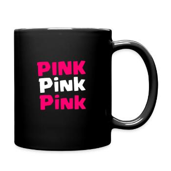 Pink - Full Colour Mug - black - Right