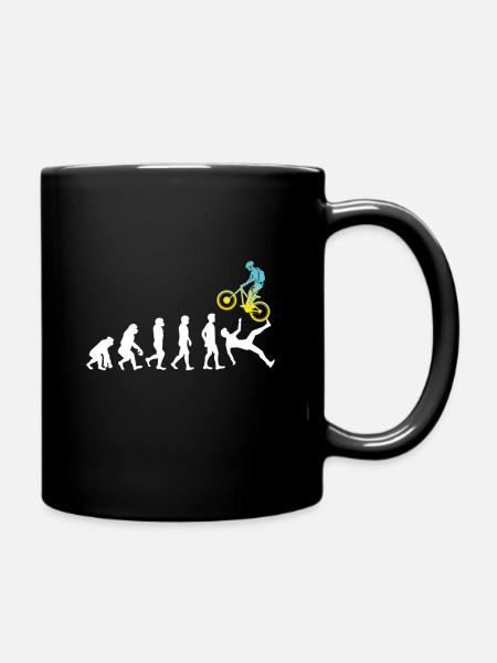 vélo évolution - Mug uni - noir