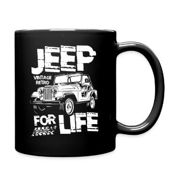 Jeep for Life - Mug uni - noir - Droite