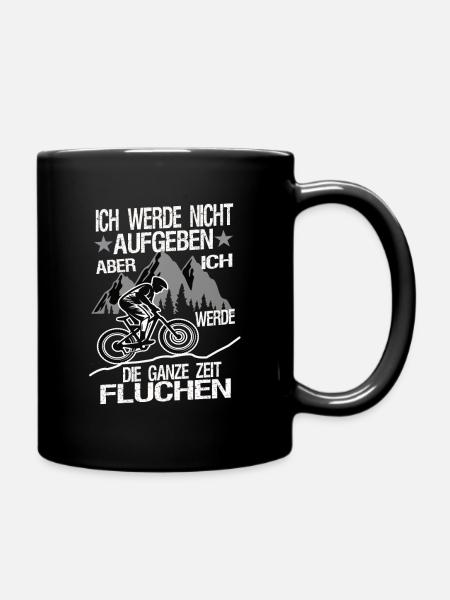 Je n'abandonnerai pas - Mug uni - noir