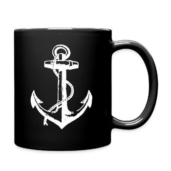US Navy Sailor Shirt - Full Colour Mug - black - Right