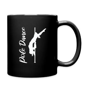 Pole Dance - Tasse einfarbig - Schwarz - Rechts