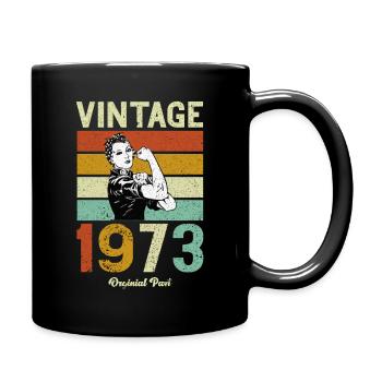 Pièces d'Orginial Vintage 1973 - Mug uni - noir - Droite