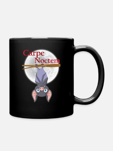 Sweet Bat - Cute Bat - Full Colour Mug - black