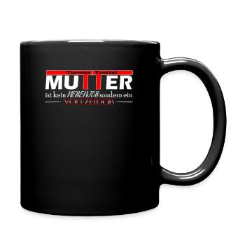 Turniertrottel Beste Mutter Reiten Reitturnier - Tasse einfarbig - Schwarz - Rechts