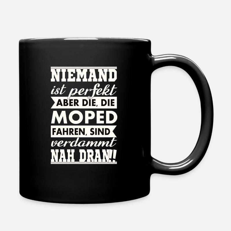 Moped - Tasse einfarbig - Schwarz