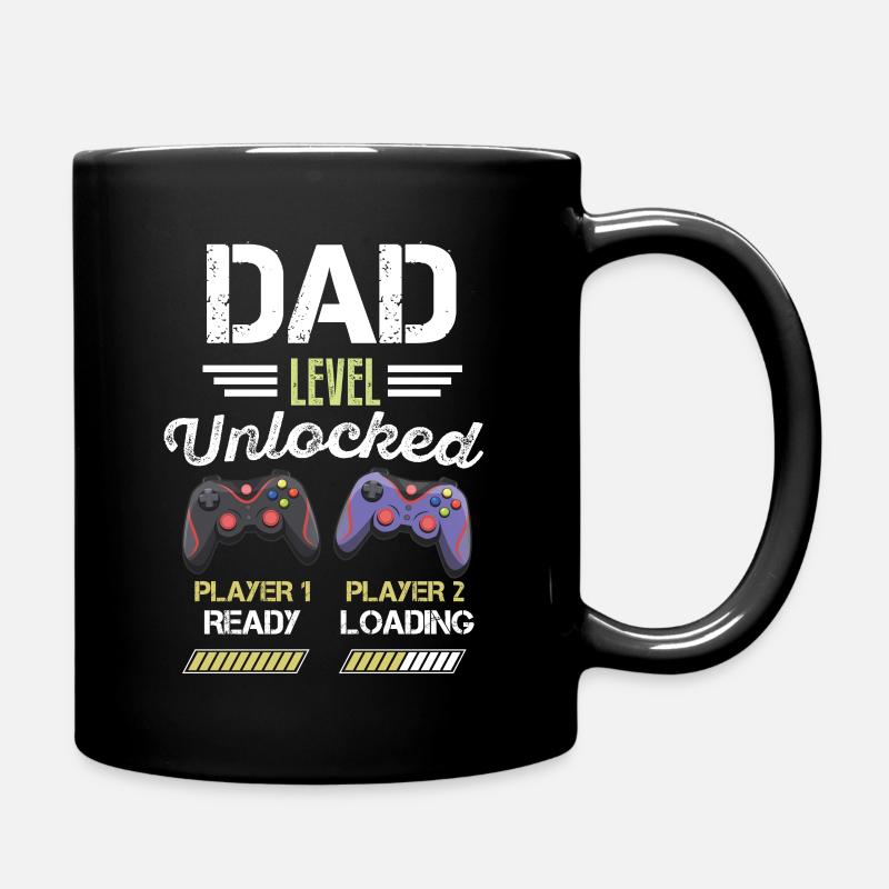 NIVEAU PAPA DÉVERROUILLÉ - Mug uni - noir