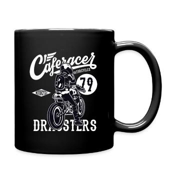 Moto Vintage Moto Vintage Moto Vintage Moto - Mug uni - noir - Droite