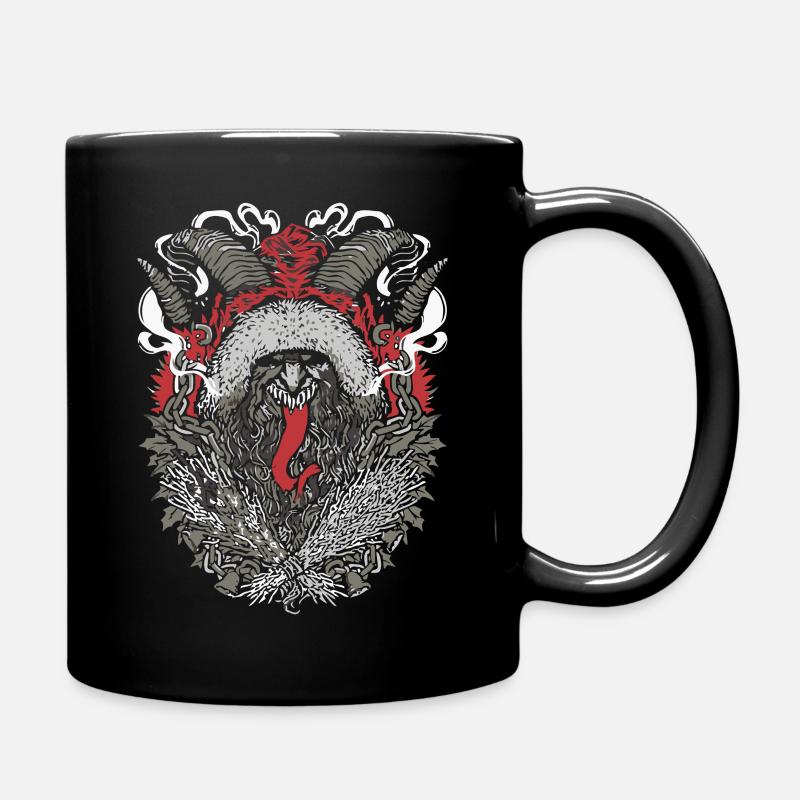 Merry Krampuszzz - Tasse einfarbig - Schwarz