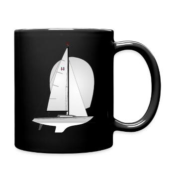 H Boot Crack - Full Colour Mug - black - Right