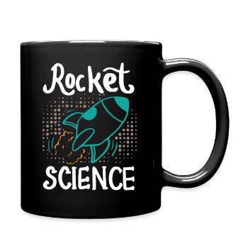 Science des fusées - Mug uni - noir - Droite