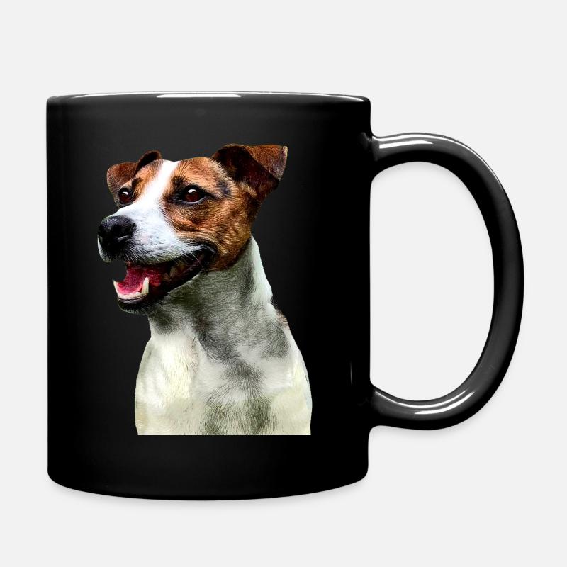 Jack Russell - Full Colour Mug - black