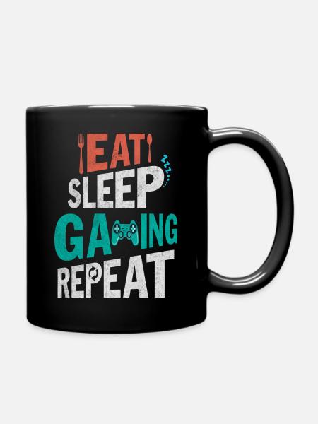 GAMING - GAMER ZOCKER DESIGN GAMER - Tasse einfarbig - Schwarz