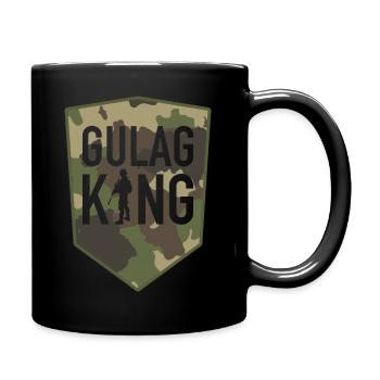 Gulag King Camouflage - Full Colour Mug - black - Right