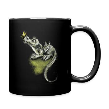 Dragon - Full Colour Mug - black - Right