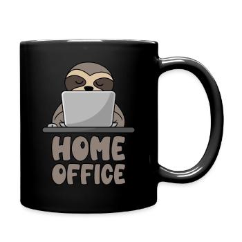 home office - Full Colour Mug - black - Right