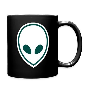 comic - Tasse einfarbig - Schwarz - Rechts