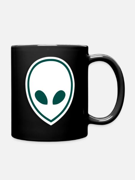 comic - Full Colour Mug - black