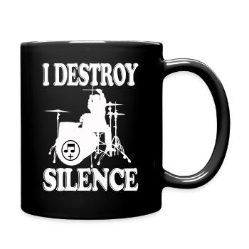 I DESTROY SILENCE - Mug uni - noir - Droite