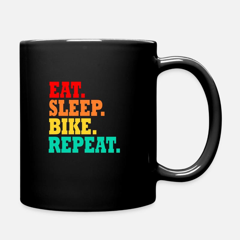 Vélo vélo vélo cadeau de vélo - Mug uni - noir