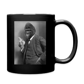 Sigmund Freud - ES - Tasse einfarbig - Schwarz - Rechts