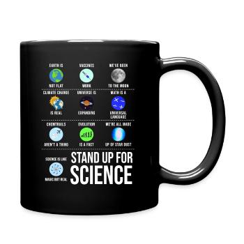 STAND UP FOR SCIENCE - Tasse einfarbig - Schwarz - Rechts