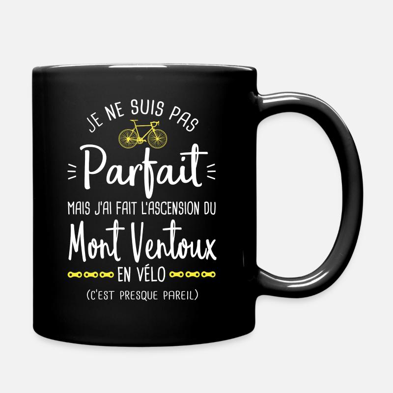 parfait mont Ventoux en vélo humour vélo cycliste - Mug uni - noir