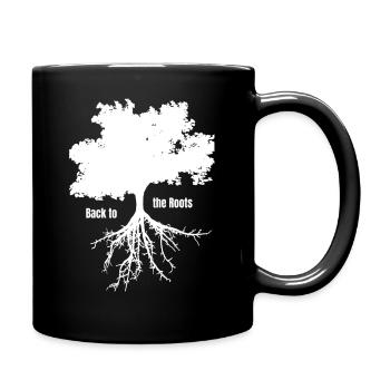 Back to the Roots - Full Colour Mug - black - Right