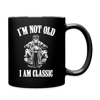 Classic Biker - Full Colour Mug - black - Right