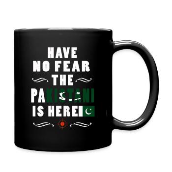 HABEN SIE KEINE ANGST, DASS DER PAKISTANI HIER IST - Tasse einfarbig - Schwarz - Rechts