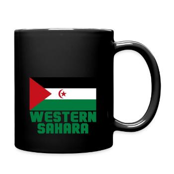 Sahara occidental - Mug uni - noir - Droite