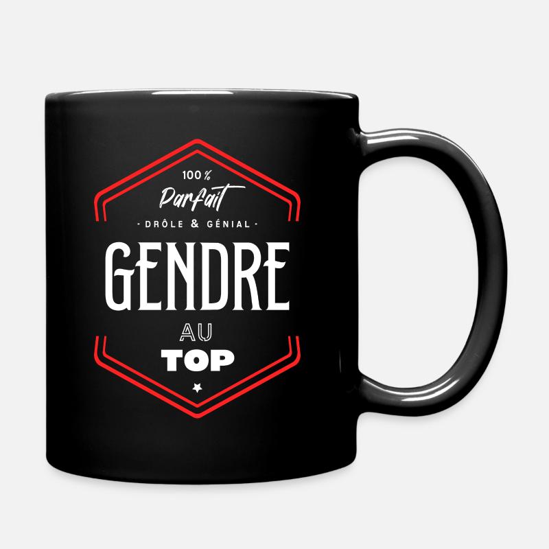 Gendre parfait et au top - Mug uni - noir