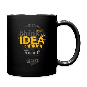 IDEE - Tasse einfarbig - Schwarz - Rechts