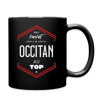 Occitan parfait et au top - Mug uni - noir - Droite