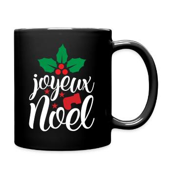 Joyeux Noël - Mug uni - noir - Droite
