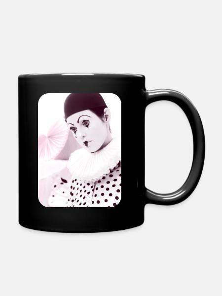 Sad Clown - Full Colour Mug - black